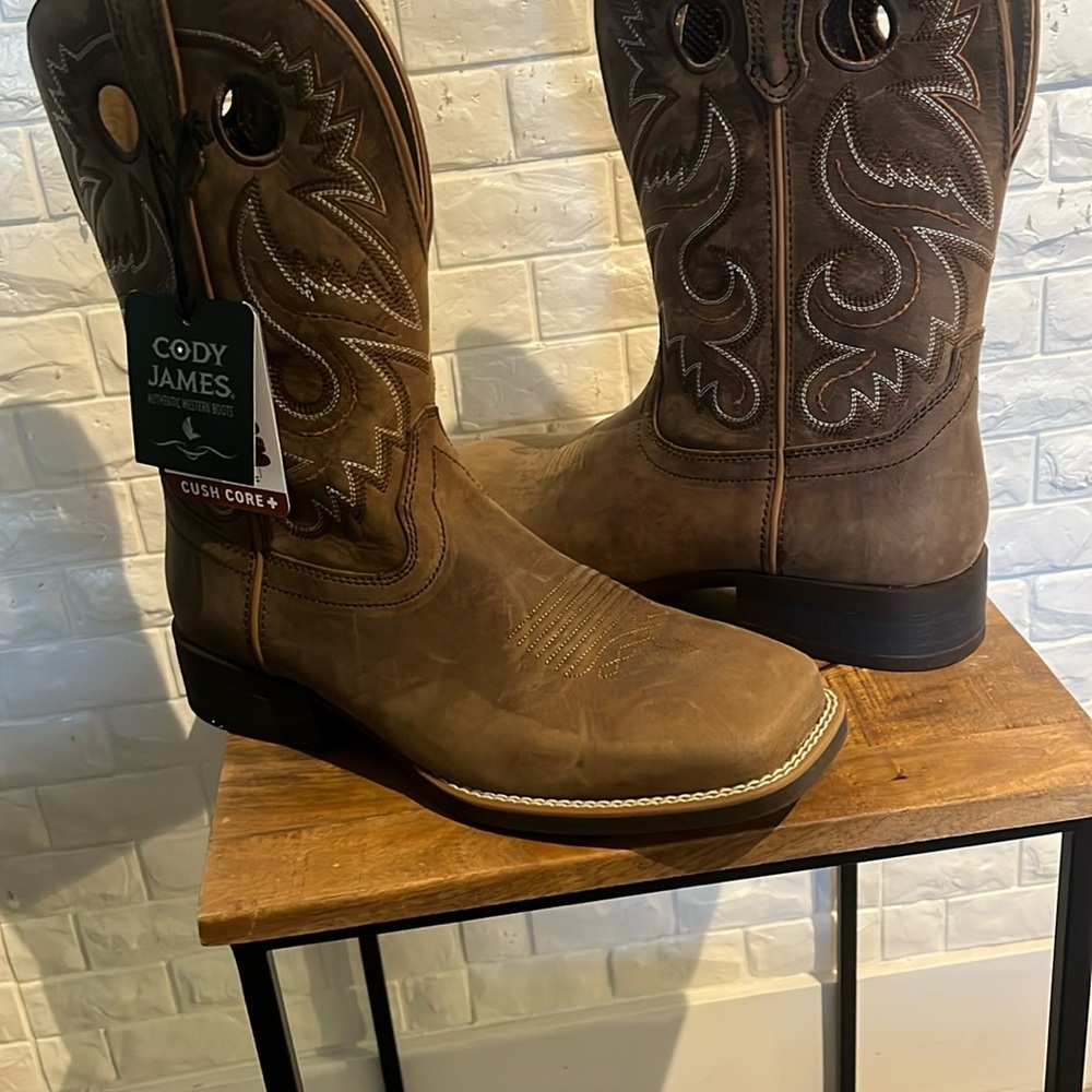 Men's Brown Western Boots